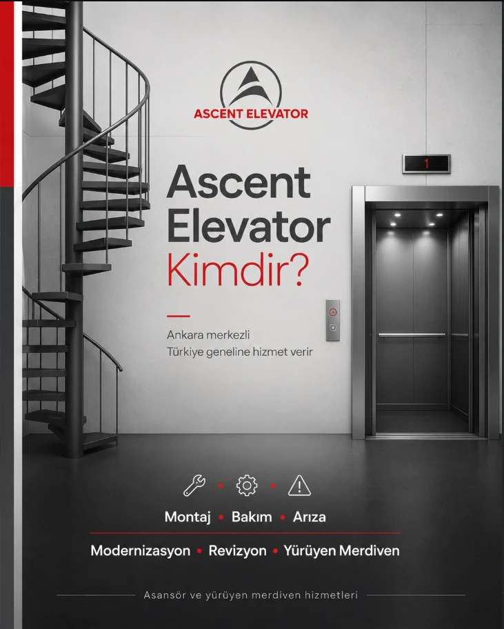 Ascent Elevator Kimdir başlıklı kurumsal tanıtım postu