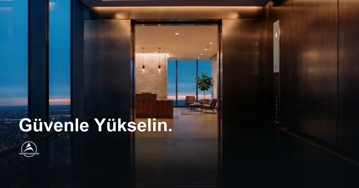 Ascent Elevator projesi web sitesi görseli